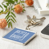 Porte-clés Chaveito Mon Space Web (Côté)