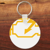 Porte-clés Check Engine Light Funny Mechanic Macanic Machanic (Recto)