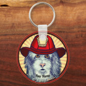 Porte-clés Cheepdog porte - clés des pompiers (Recto)