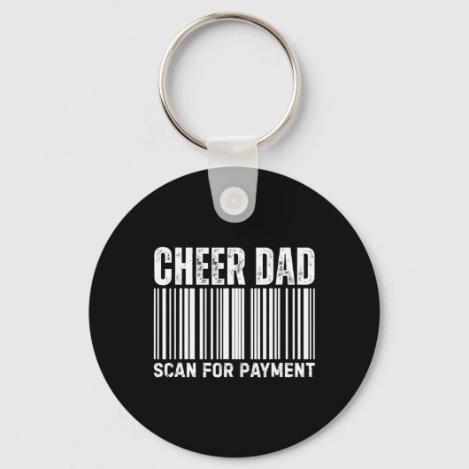 Porte-clés Cheer Dad Scan For Payment Cheerleading  (Recto)