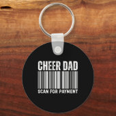Porte-clés Cheer Dad Scan For Payment Cheerleading  (Recto)
