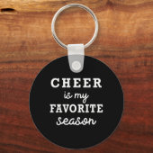 Porte-clés Cheer Est Ma Saison Préférée Compétition De Cheerl (Recto)