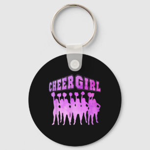 Porte-clés Cheer Girl Funny Cheerled Citation Pom-pom girl Te