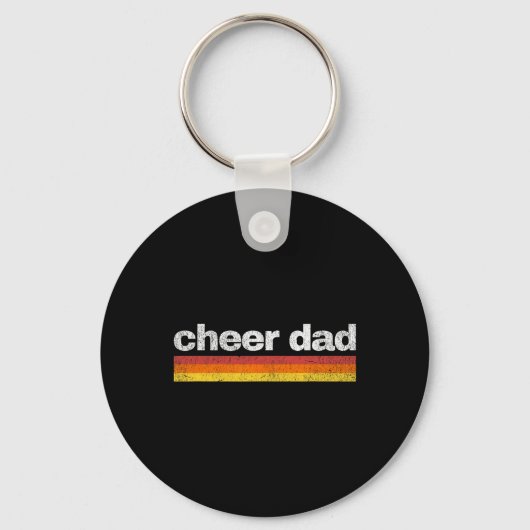 Porte-clés Cheer Papa Animation Rétro (Recto)