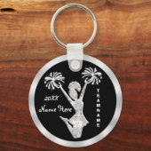 Porte-clés Cheer Porte - clés PERSONNALISÉ votre texte et cou (Recto)