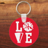 Porte-clés Cheerleaders, Red Love Cheerleader (Recto)