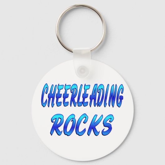 PORTE-CLÉS CHEERLEADLEADING ROCKS (Recto)