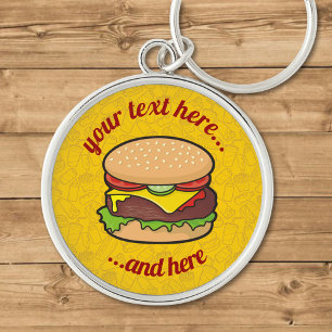 Porte-clés Cheeseburger