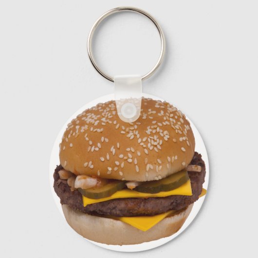 Porte-clés Cheeseburger Sur Le Sesame Seed Bun (Recto)