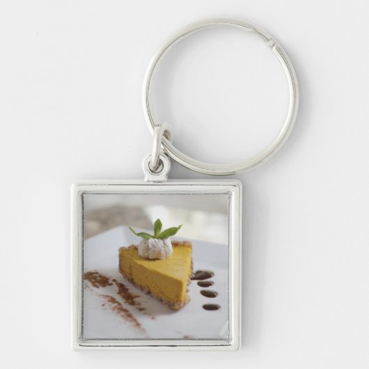 Porte-clés Cheesecake à la citrouille (Devant)