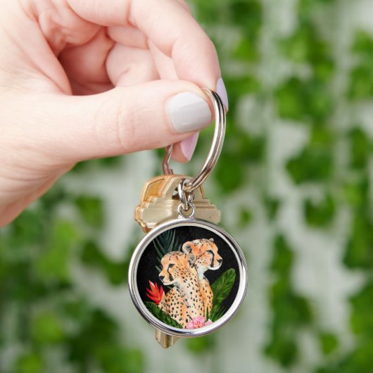 Porte-clés Cheetah Bouquet (main)