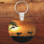 Porte-clés Cheetah et porte - clé Gazelle (Recto)