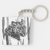 Porte-clés Cheetah Portrait (Dos)