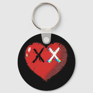 Porte-clés Cheez Heart Keychain