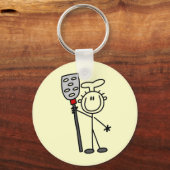 Porte-clés Chef avec spatule (Recto)