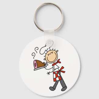 Porte-clés Chef avec T-shirts et cadeaux de jambon cuits au f