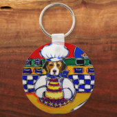 Porte-clés Chef beagle (Recto)