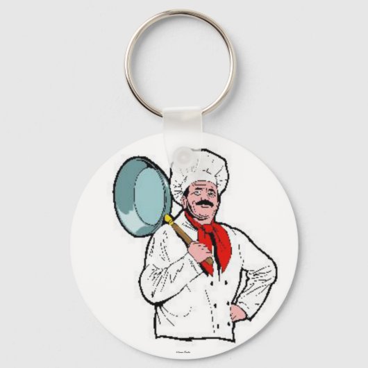 Porte-clés Chef Cook Porte - clé (Recto)