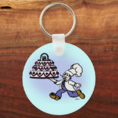 Porte-clés Chef cuisinier (Recto)