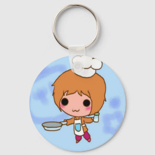 Porte-clés Chef de Chibi