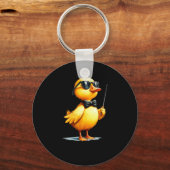 Porte-clés Chef d'orchestre, Citation Canard Drôle (Recto)