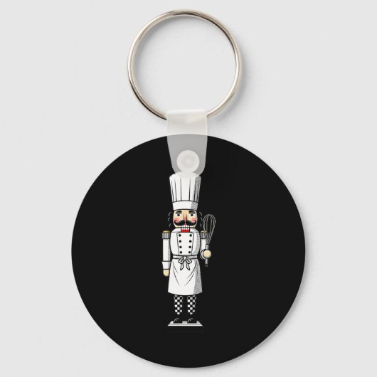Porte-clés Chef Nutcracker Cook Hat Xmas  (Recto)