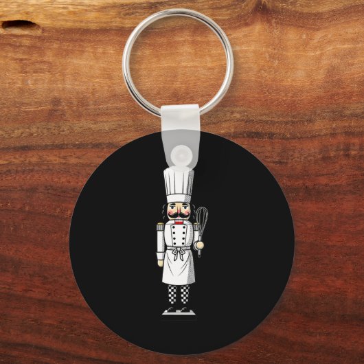Porte-clés Chef Nutcracker Cook Hat Xmas  (Recto)