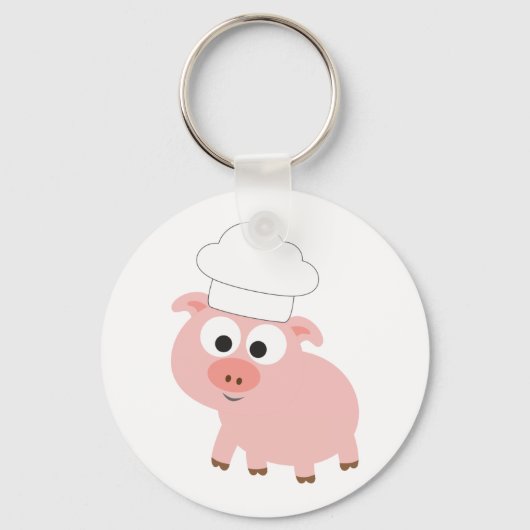 Porte-clés Chef Pig (Recto)