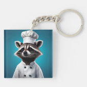 Porte-clés Chef Raccoon (Dos)