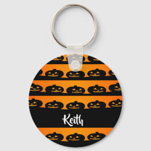 Porte-clés Chefs citrouilles thème halloween