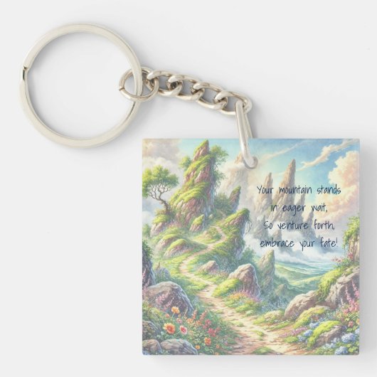 Porte-clés Chemin d'accès et devis (Devant)