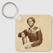 Porte-clés Chemin de fer abolitionniste Harriet Tubman (Recto)