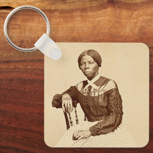 Porte-clés Chemin de fer abolitionniste Harriet Tubman (Recto)