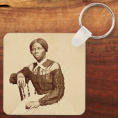Porte-clés Chemin de fer abolitionniste Harriet Tubman (Verso)