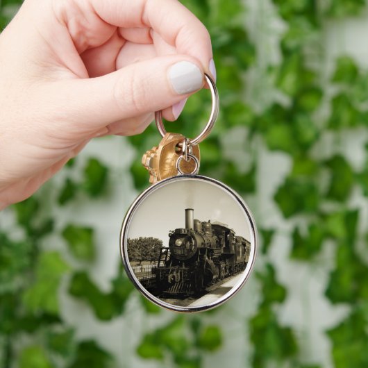 Porte-clés Chemin de fer historique (Main)