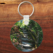 Porte-clés Chemin de jardin enchanté (Recto)