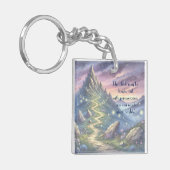 Porte-clés Chemin de montagne et devis (Devant gauche)