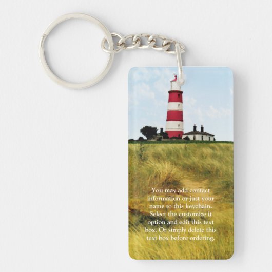 Porte-clés Chemin vers le phare (Devant)