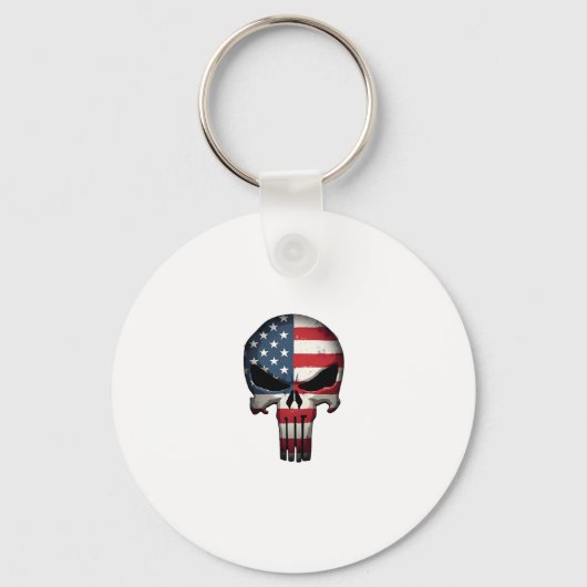 Porte-clés Chemise 4 juillet pour femmes hommes drapeau améri (Recto)