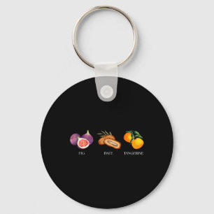 Porte-clés Chemise anti-Trump Subtil Fruit Figue Date Tangeri