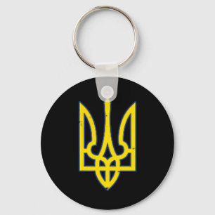 Porte-clés Chemise Armoiries D'Ukraine Soutien Ukraine 1