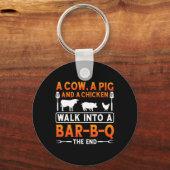 Porte-clés Chemise Barbecue A Vache (Recto)