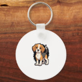 Porte-clés Chemise beagle Chien T (Recto)