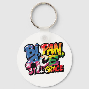 Porte-clés Chemise Bi Pan Ace Still Grace Citations drôles