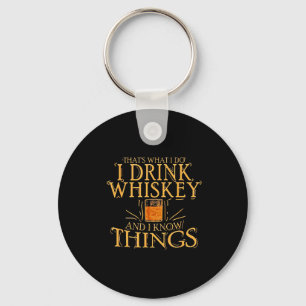Porte-clés Chemise Boire Whisky Connaître Choses