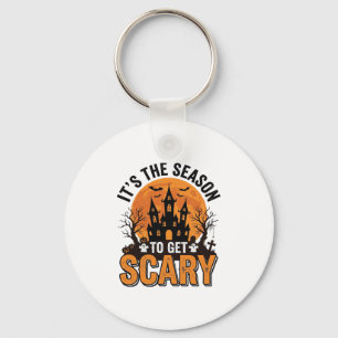 Porte-clés Chemise Château Hanté Saison Effrayante Halloween