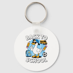Porte-clés Chemise Cool Duck retour à l'école drôle enfants p