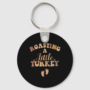 Porte-clés Chemise d'annonce de grossesse de Thanksgiving Aut
