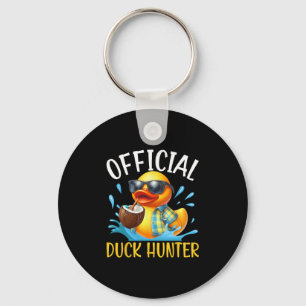 Porte-clés Chemise de bateau de croisière canard drôle chasse