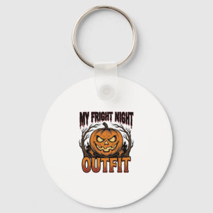 Porte-clés Chemise de déguisement Halloween Tenue Citrouille